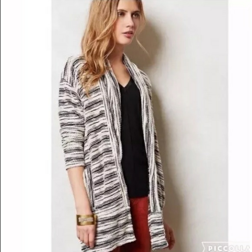 Anthropologie Dolan Verona Striped Knit Cardigan